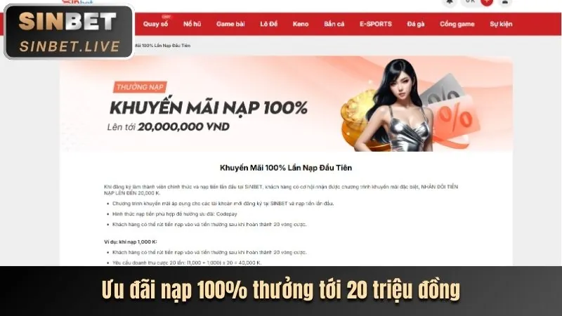 Ưu đãi chào mừng thành viên mới 39win.com